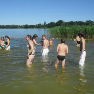 2013 Olsztyn - trening nad jeziorem